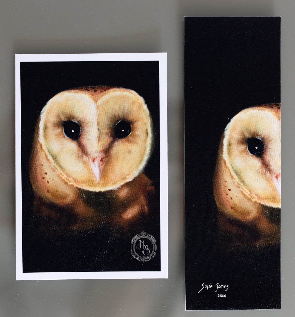 Kit Cartão-postal  e Marca-página